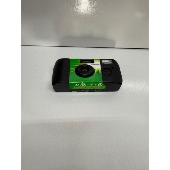 Fujifilm Other - Fujifilm QuickSnap Flash 400 Single Use 35mm Film Camera 27 Exp Black Green